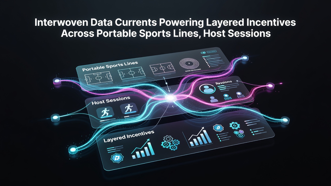 Visualisierung gestaffelter Anreizsysteme mit Datenflüssen zwischen mobilen Sportlinien, Host-Sessions und Walzenakkumulationen