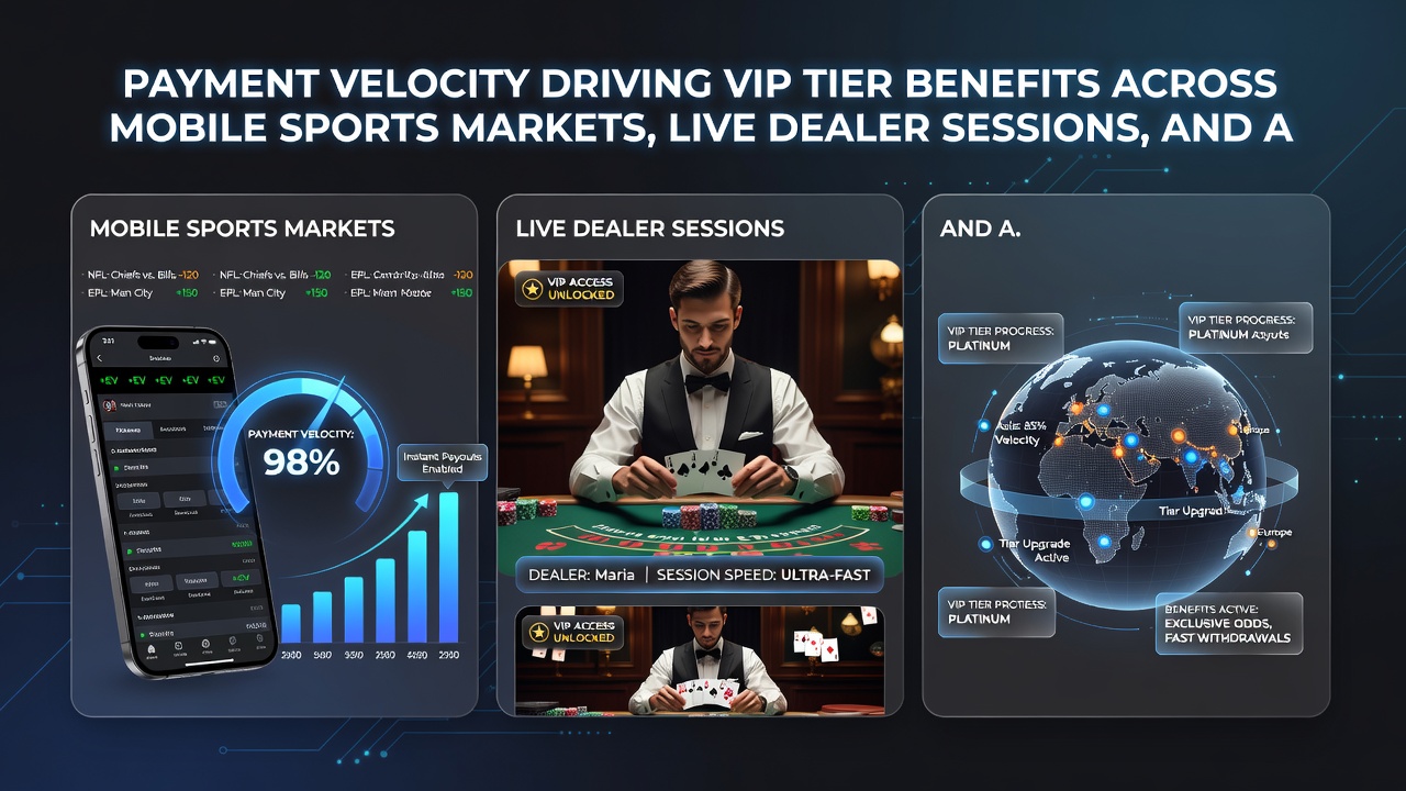 Live-Dealer und mobile Slots mit schnellen Zahlungsoptionen, die VIP-Tier-Aufstiege unterstützen